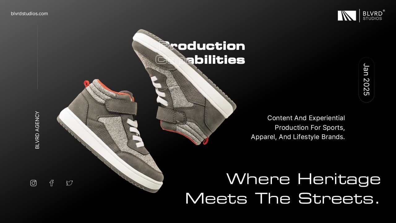 BLVRD Studios Creative Agency Deck