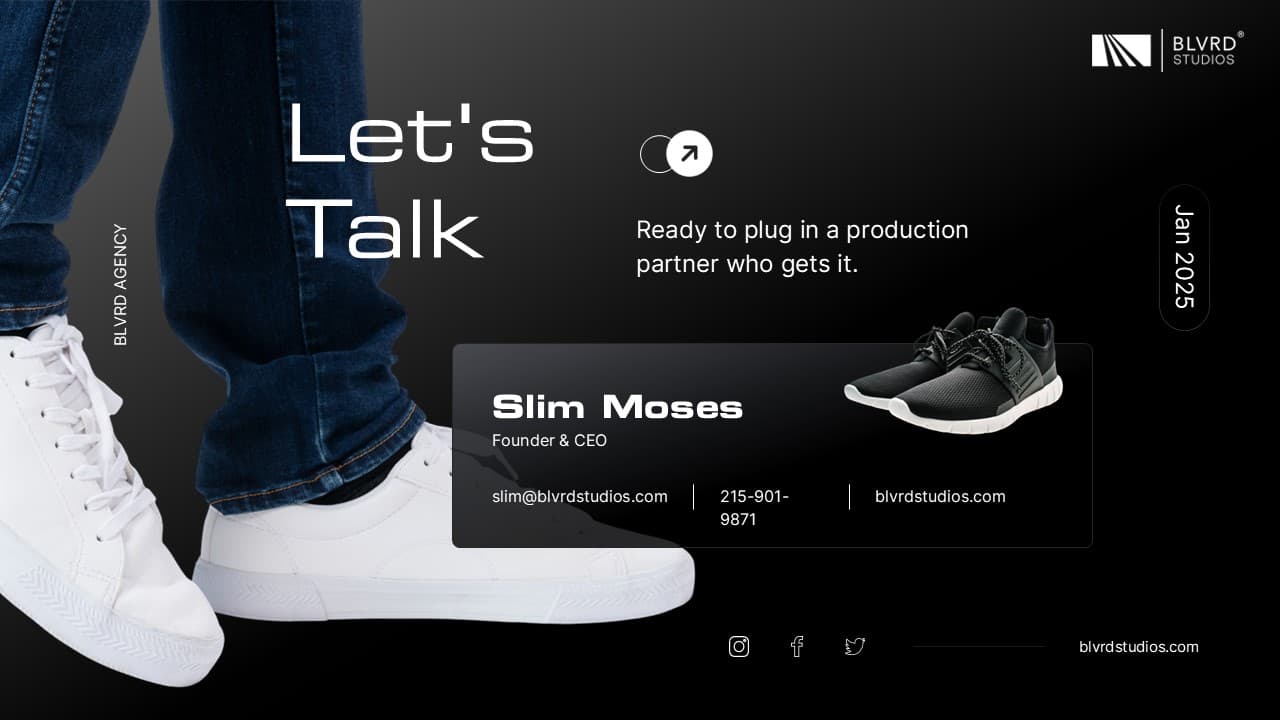 BLVRD Studios Creative Agency Deck slide 9