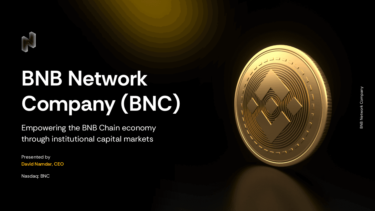 BNB Network Company Institutional Deck