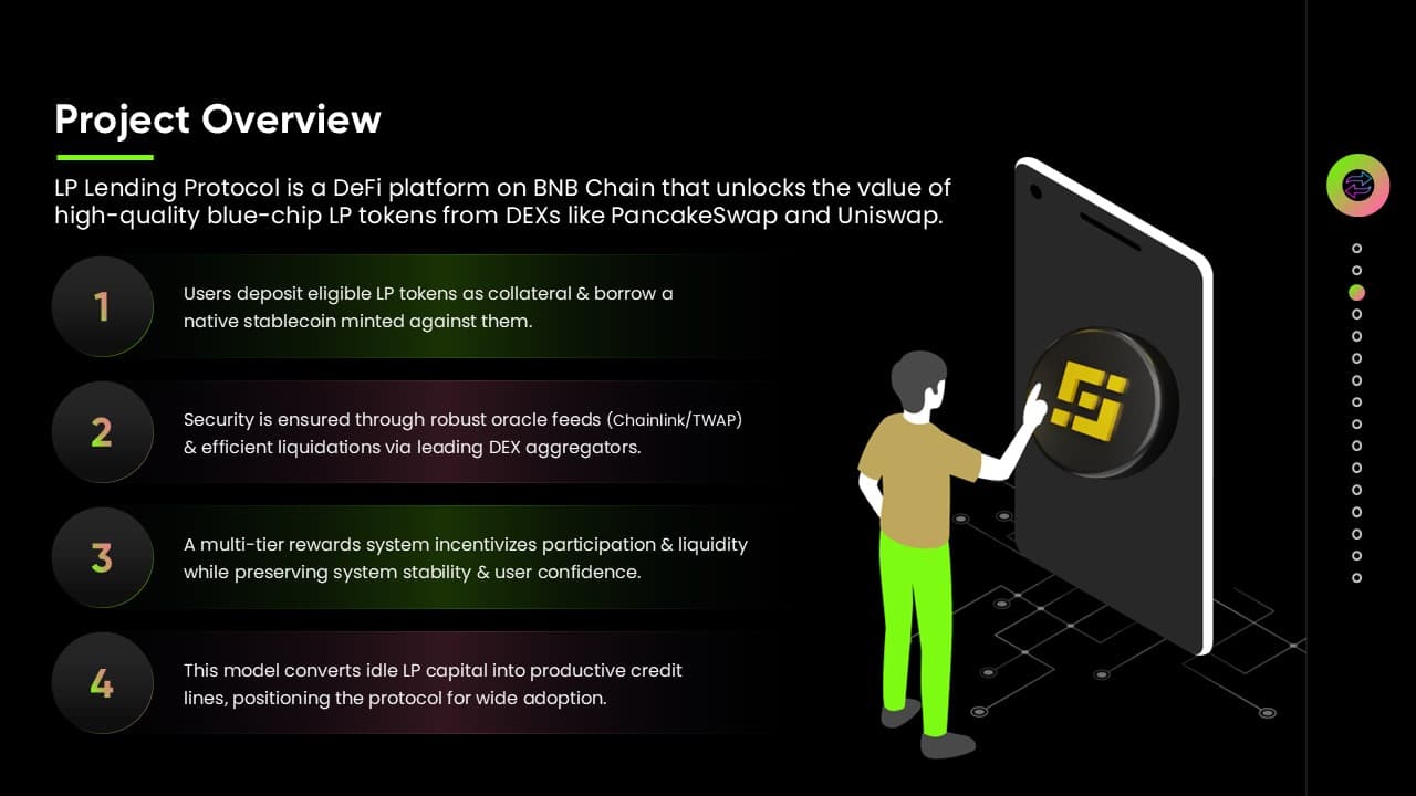 LP Lend DeFi Protocol Pitch Deck