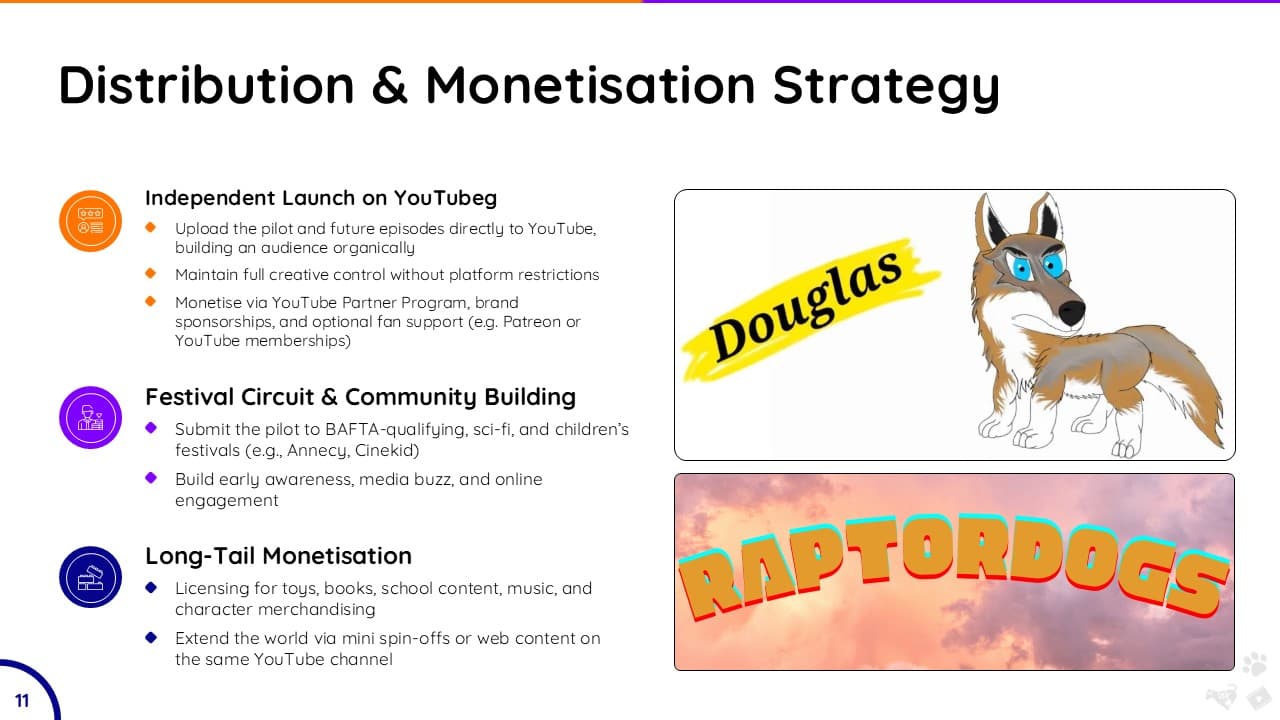 Raptordogs Film & TV Franchise Pitch slide 11