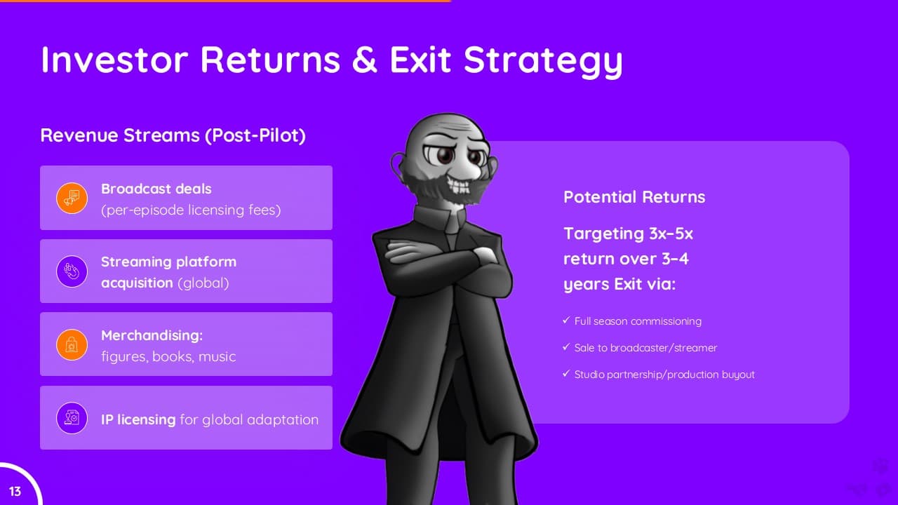 Raptordogs Film & TV Franchise Pitch slide 13