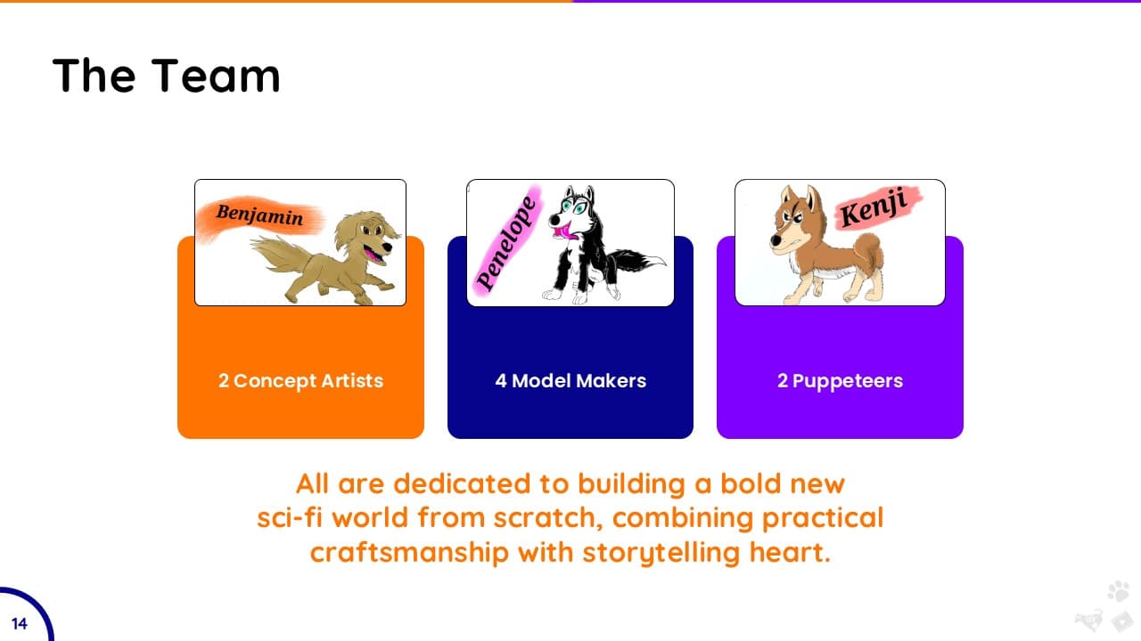 Raptordogs Film & TV Franchise Pitch slide 14