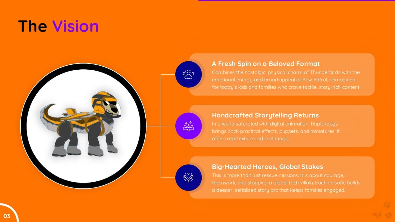Raptordogs Film & TV Franchise Pitch slide 3