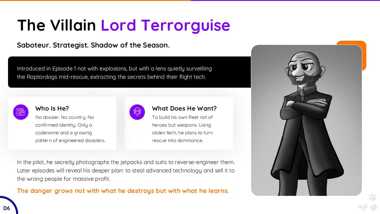 Raptordogs Film & TV Franchise Pitch slide 6