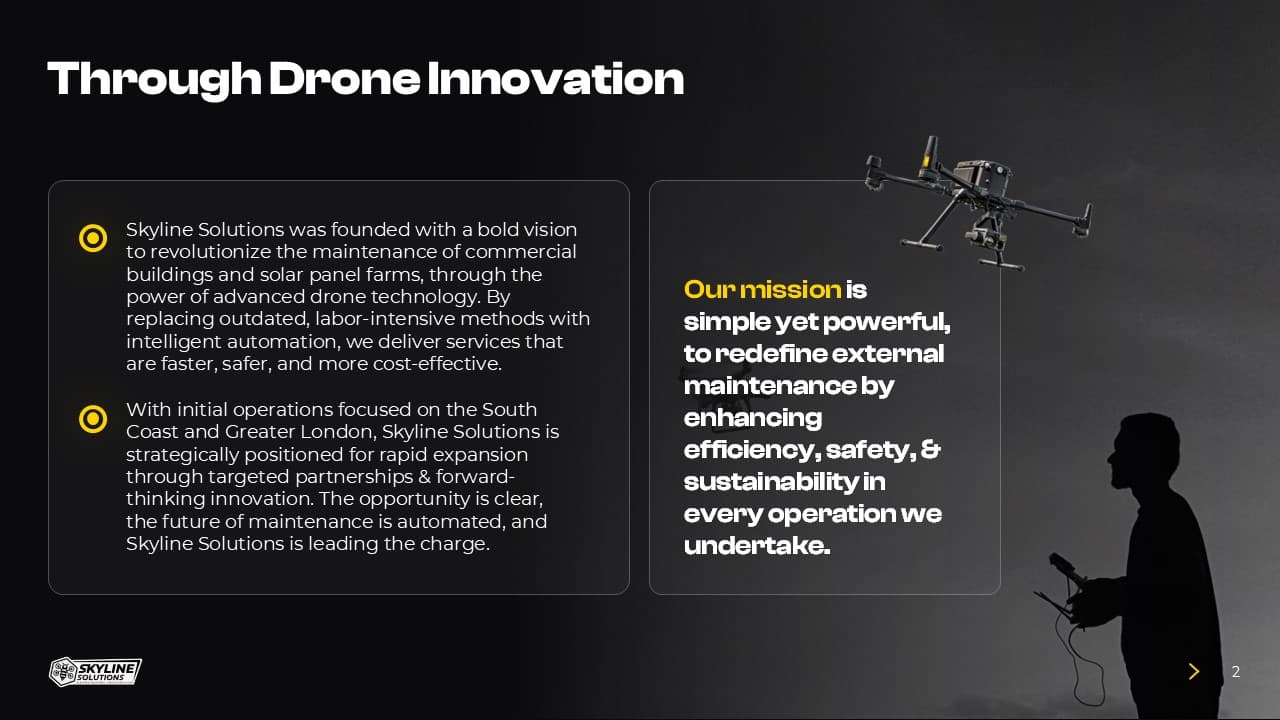 Skyline Solutions Drone Technology Deck