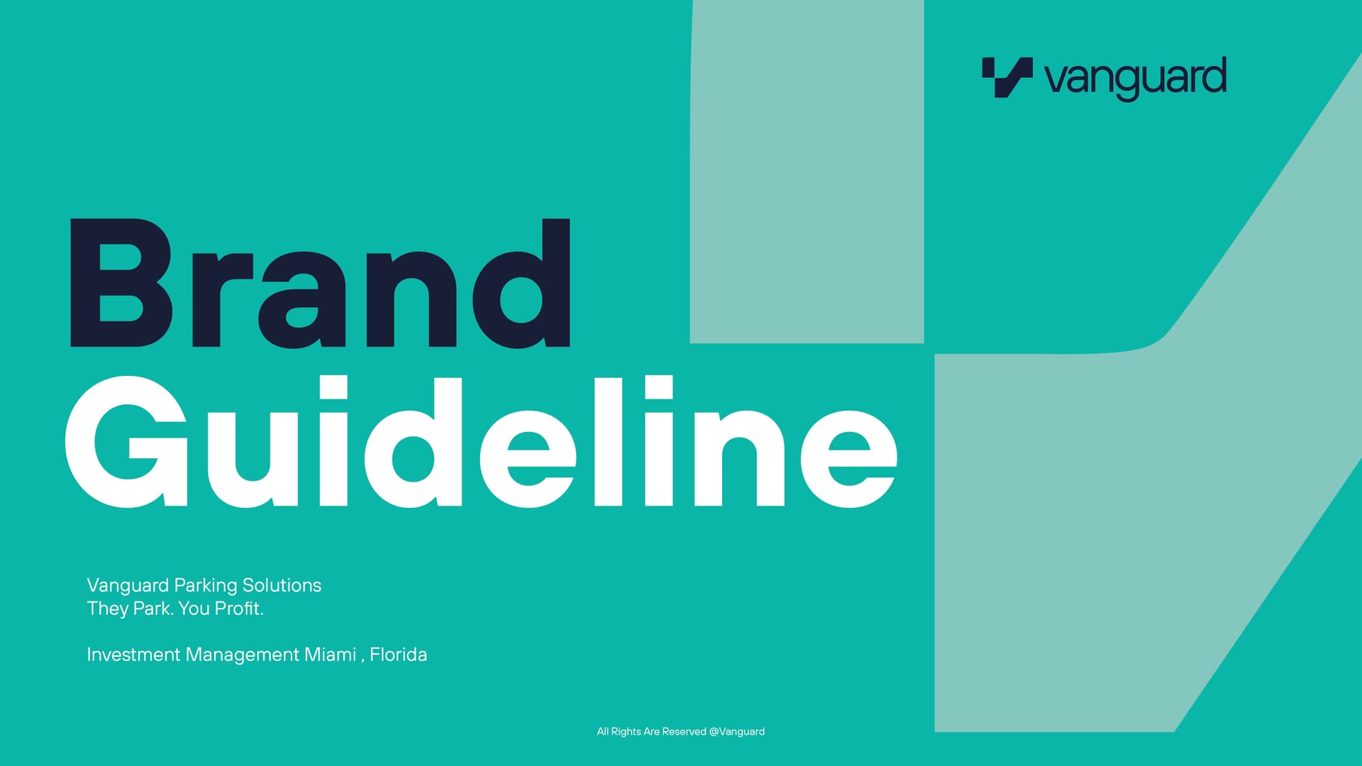 Vanguard Parking Solutions — Brand Identity
