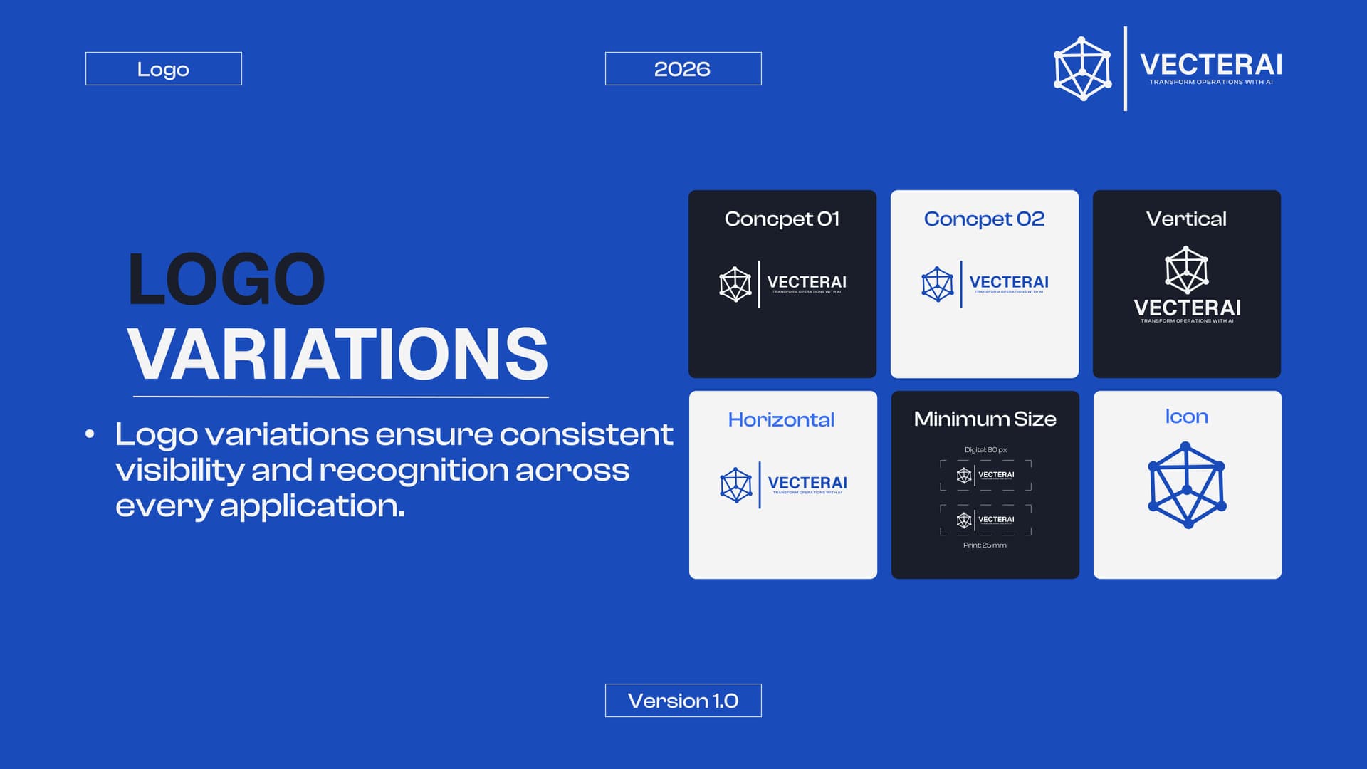 VECTERAI — Brand Identity slide 14