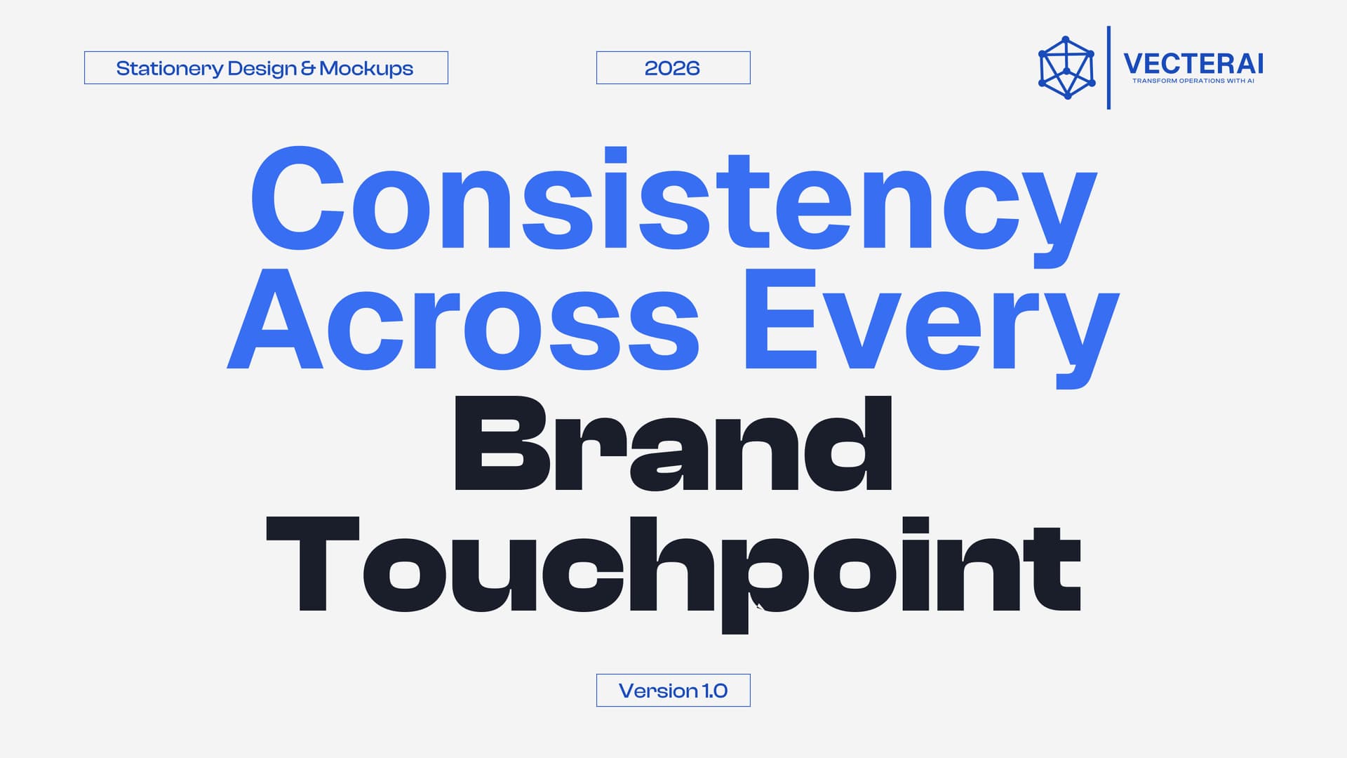 VECTERAI — Brand Identity slide 5