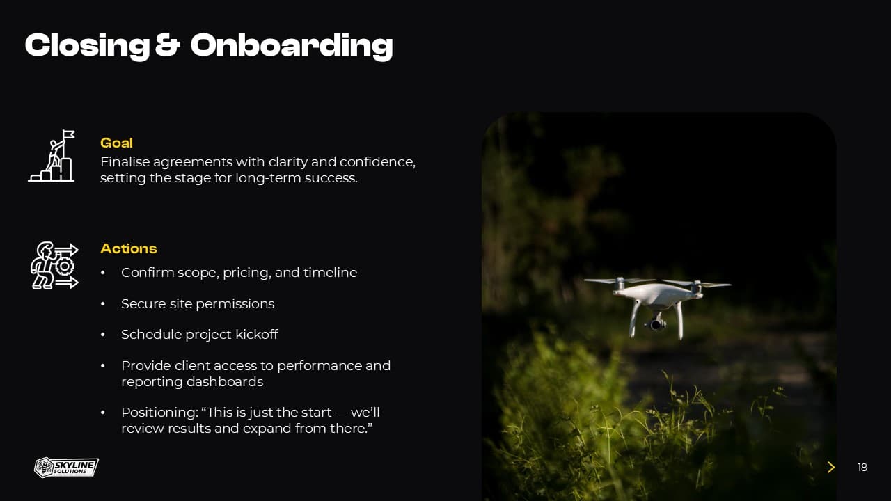 Skyline Solutions Drone Technology Deck slide 15